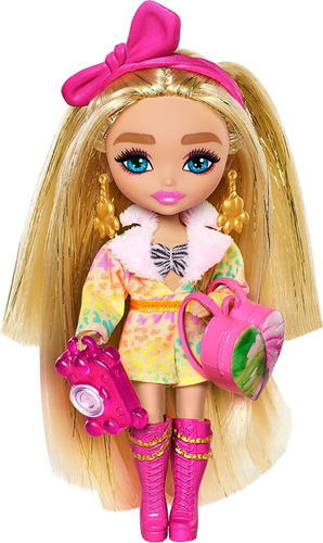 Barbie Muñeca Extra Fly Minis Viaje Con Moda Safari Hpt56