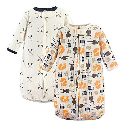 Hudson Baby Unisex Bebe Manga Larga Ponible Saco De Dormir 