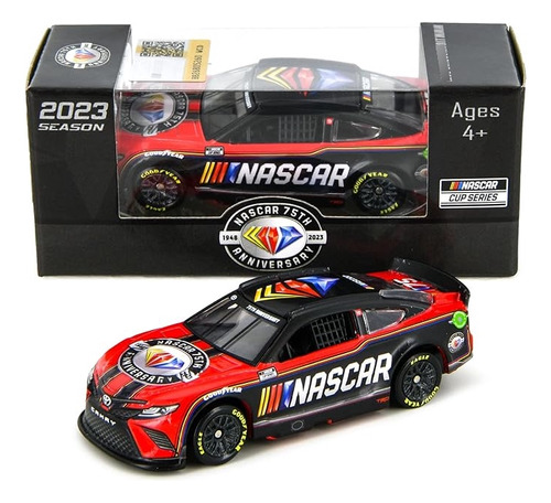 Nascar 75th Anniversary 2023 Toyta Coche Fundido Troquel Esc