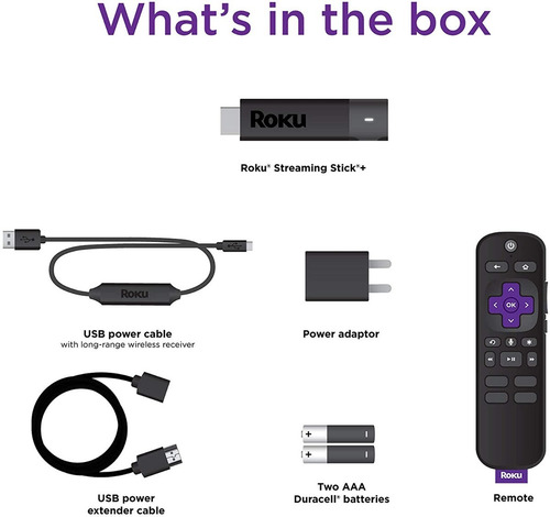 Roku Streaming Stick+ | Hd/4k/hdr Hdmi Nuevo Sellado