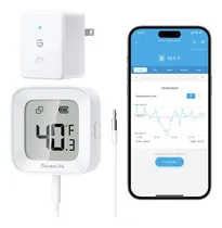 Comprar Goveelife Alarma De Termometro Wifi Para Congelador, Aplicac