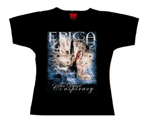 Epica The Divine Polo Mujer Talla Small [rockoutlet] Remate