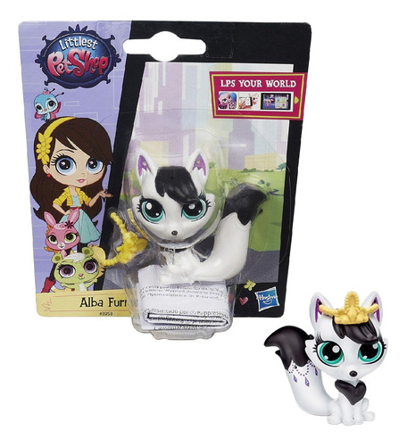 Littlest Pet Shop Lps Raposa Alba Furria #3958