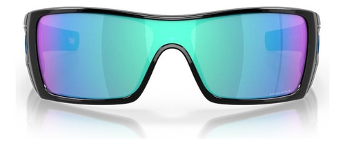 Lentes De Sol Oakley Batwolf Prizm Polarizados Uv Unisex Lente Azul Armazón Negro Diseño Espejeada