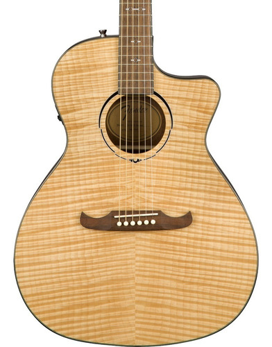 Guitarra Electroacústica Natural Fender Alternative Fa-345ce