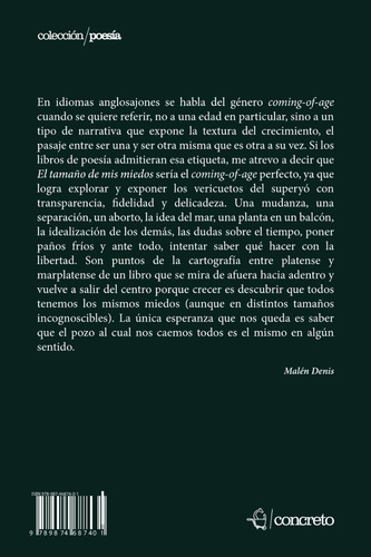 El Tamaño De Mis Miedos - Agustina Catalano