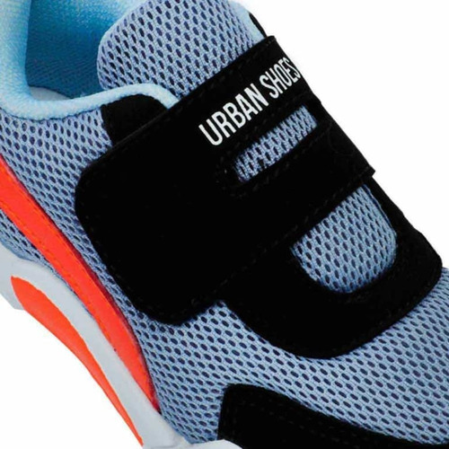 Tenis Para Niño Kit 2x1 Urban Shoes 640 Azul Blanco Negro