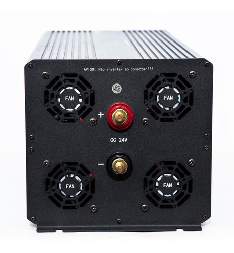 Inversor De Tensão Onda Pura 24v Para 220v 8000w Pico Flach