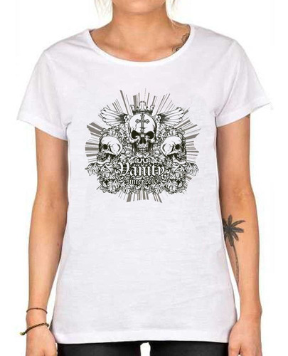 Remera De Mujer Skulls Angels Danity Since 2010