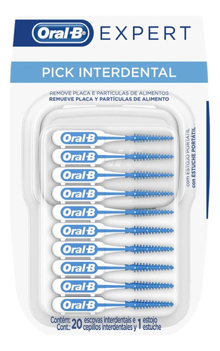 Cepillo Interdental Oral B Expert Pick Interdental 20 Piezas
