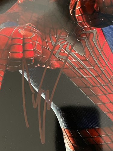 Autografo De Andrew Garfield Spiderman Foto Autografiada G.a (Usado)