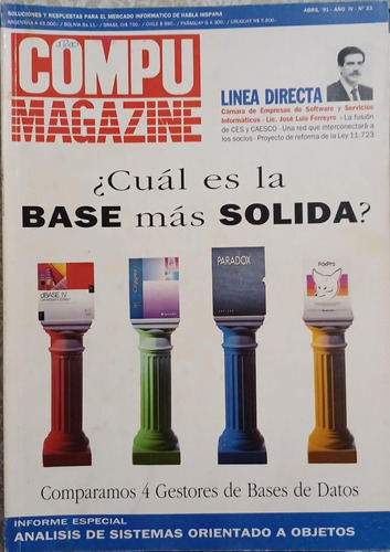 Revista Compumagazine Año 4 N°33 1991