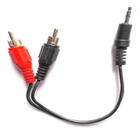 Cable De Audio Auxiliar Mini Plug 3.5mm A 2 Rca Macho