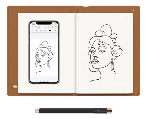 Huion Note Tableta Dibujo Digital 2 1 Con Bolígrafo Sin Bloc