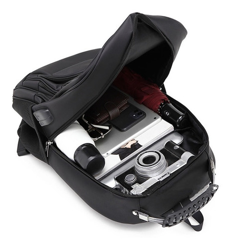 Imagem 3 de 7 de Kit 5 Mochilas Impermeável Com Senha - Linha Premium