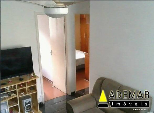 Imagem 2 de 9 de Apto De 2 Dormitórios Semi-mobiliado No Jardim Rosinha Diadema - 1094