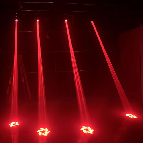 2x Moving Head Beam 100w Led 8 Gobos+cores Desenhos Prisma
