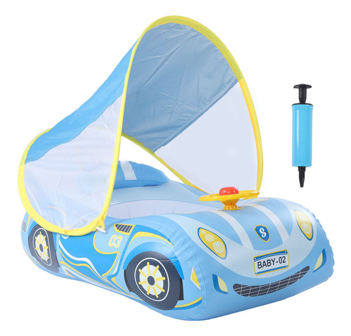 Flotador Inflable Para Alberca Con Forma De Coche Para Bebés