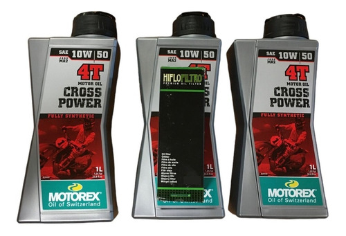 Kit Filtro Y Aceites Motorex 10w50 Ktm 790 Adv - Trapote