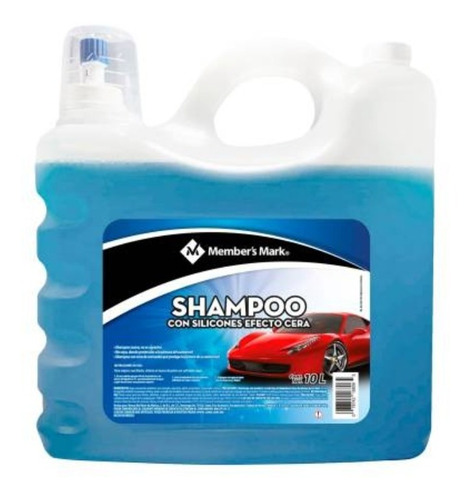 Shampoo Jabón Automotriz Efecto Cera 10 Litros 