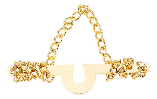 L Broche De Cadena Con Barra De Joyería For Hombre De 2