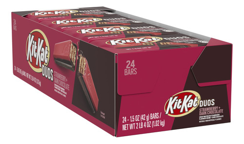 Kit Kat Duos - Caramelos De Oblea De Crema Con Sabor A Choco