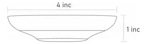 Platos De Vidrio Turcos Para Té Y Café, 4 Pulgadas
