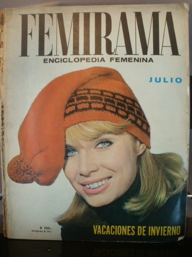 Revista Femirama Julio 1965 Completa Con Moldes X Caballito