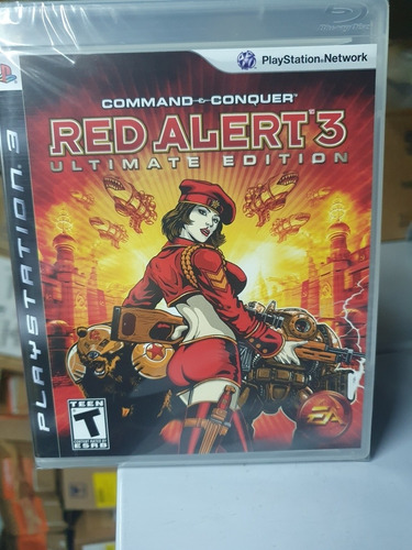 Command & Conquer Red Alert Ps3 Físico Nuevo Sellado