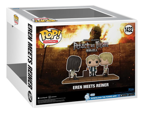 ¡funko Pop! Momento: Attack On Titan - Eren Se Encuentra Con