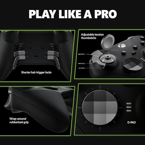 Controlador De Juegos Inalámbricos De Xbox Elite Series 2 Co