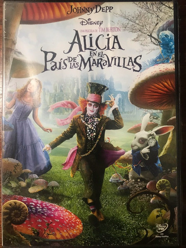Dvd Alicia En El Pais De Las Maravillas (2010) De Tim Burton