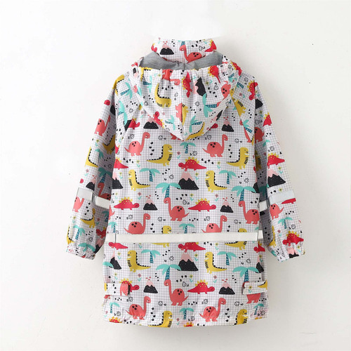 Chubasquero Para Niños De Temporada De Lluvia, Bonito Estamp