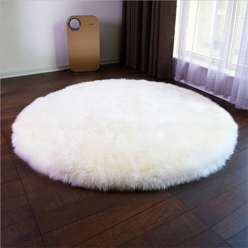 Alfombra De Piel De Oveja Artificial Suave De Piel De Oveja