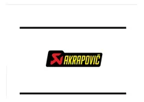 Comprar Calcomanias Para Moto Carro Akrapovic Vinil Tuning X2 Unid
