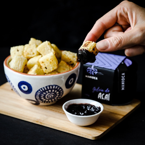 Imagem 2 de 3 de Geleia De Açaí 130g Manioca - 100% Natural