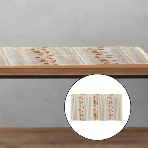 Mantel Navideño, Cubierta De Mesa Rectangular Creativa Para