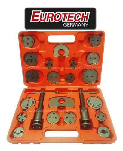 Extractor Calipers Frenos - Set 22 Piezas - Eurotech