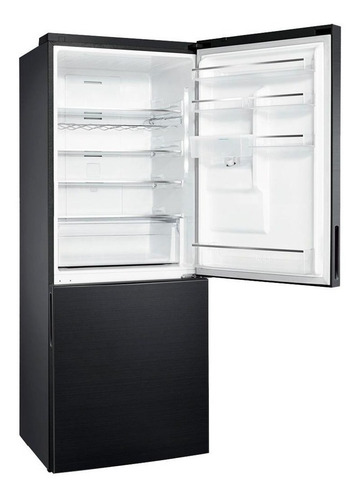 Imagen 2 de 4 de Heladera inverter no frost Samsung RL4363SBABS negro inox con freezer 432L 220V
