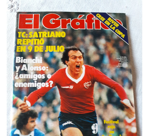 El Grafico Nº 3281 24/8/1982 Morete Independiente Ferro 
