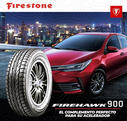 Caucho 185-65-14 Firestone Firehawk Nuevo 