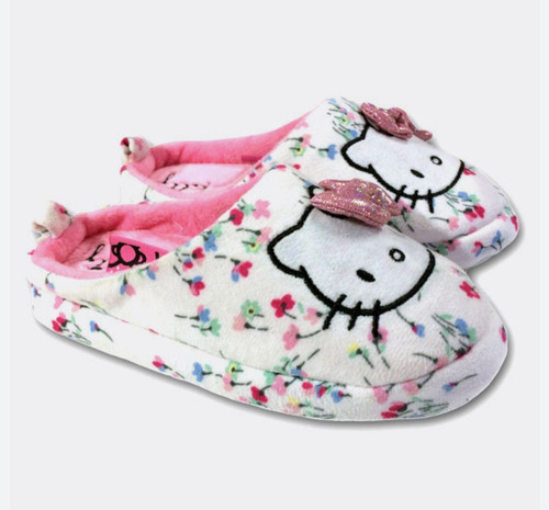 Pantuflas Para Niñas, Hello Kitty Y Mickey Originales 