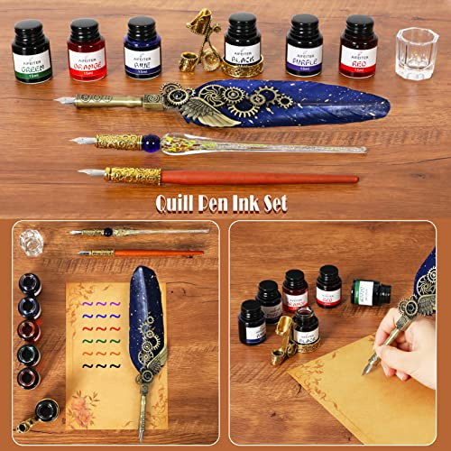 Juego De Tinta De Pluma De Pluma-pluma De Caligrafía De Plum