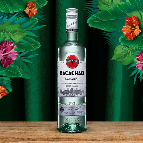 Paquete De 3 Ron Bacardí Blanco Edición Nombres 750 Ml