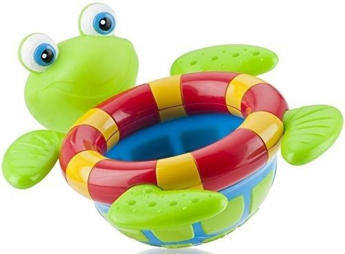 Imagen 7 de 8 de Juego De Agua Para La Bañera Bebe Nuby Tortuga Para El Baño