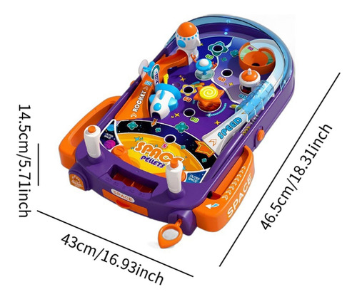 Máquina De Juego De Para Niños Mesa De Juego Con 32 Bolas