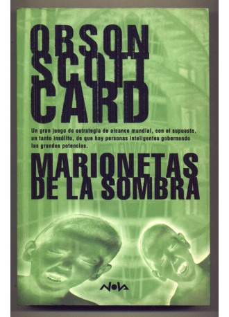 Libro Marionetas De La Sombra (grande) - Orson Scott Card