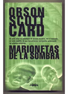 Libro Marionetas De La Sombra (grande) - Orson Scott Card