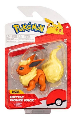 Pokémon - Figuras De Ação 7cm - Flareon - Sunny