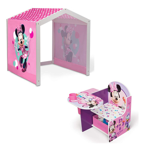 Casa De Juegos De Minnie Mouse De Disney Para Interiores Con